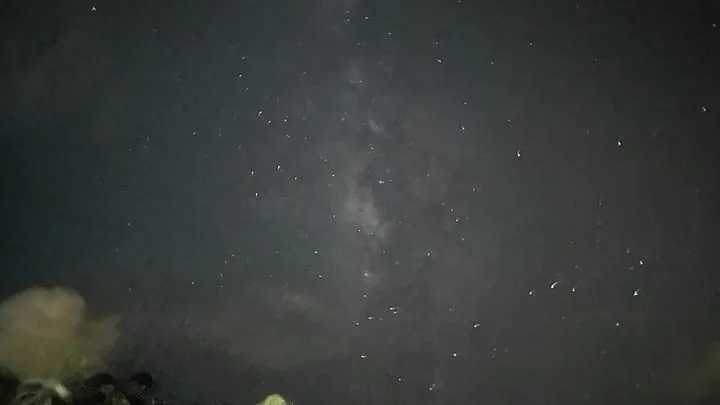 貓鼻頭觀星保護區, 銀河星軌夜空